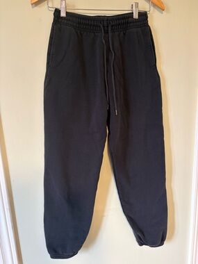 Womens Uniqlo Black Jogger Pants S